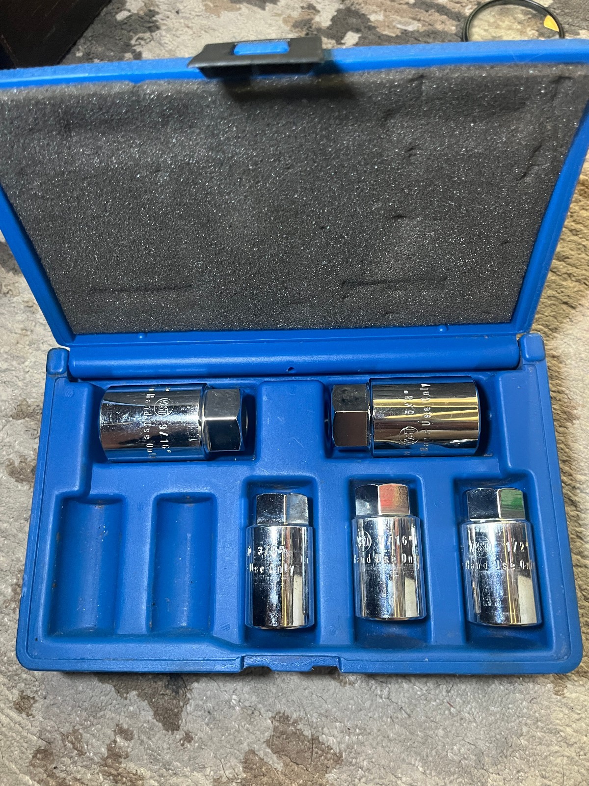 5 piece AST 203 Stud Extractor Set Assenmacher Specialty Tools (Incomplete)
