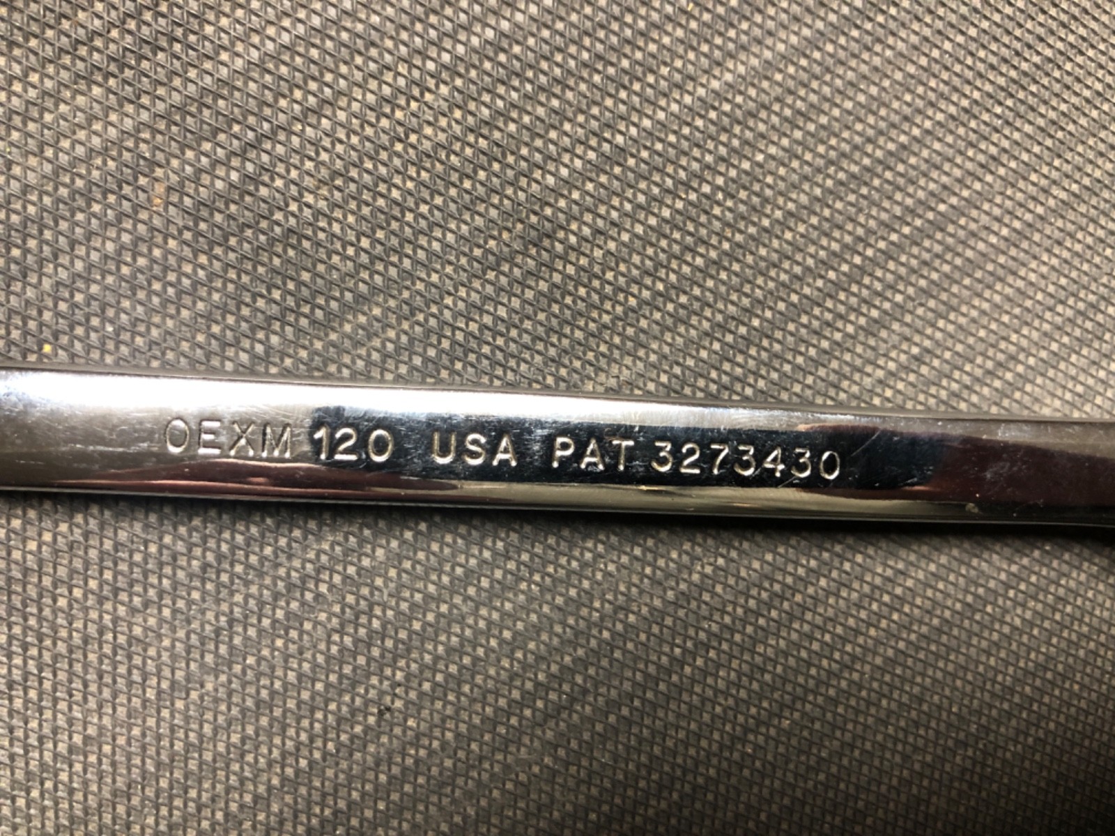 Snap-On Spanner Combination Wrench OXEM120 12mm used Chrome