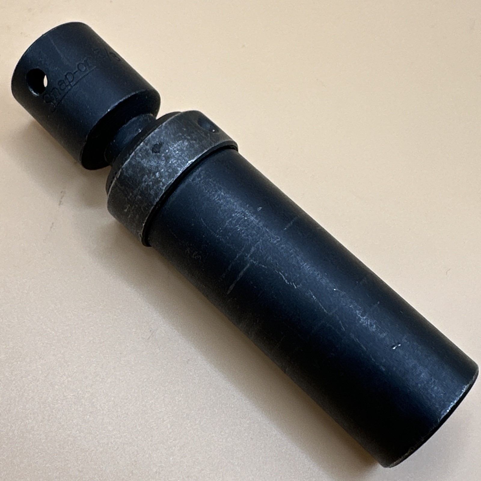 Vintage Snap On S9710 3/8″ Drive 6-Point SAE 5/8″ Swivel Spark Plug Socket Nice!
