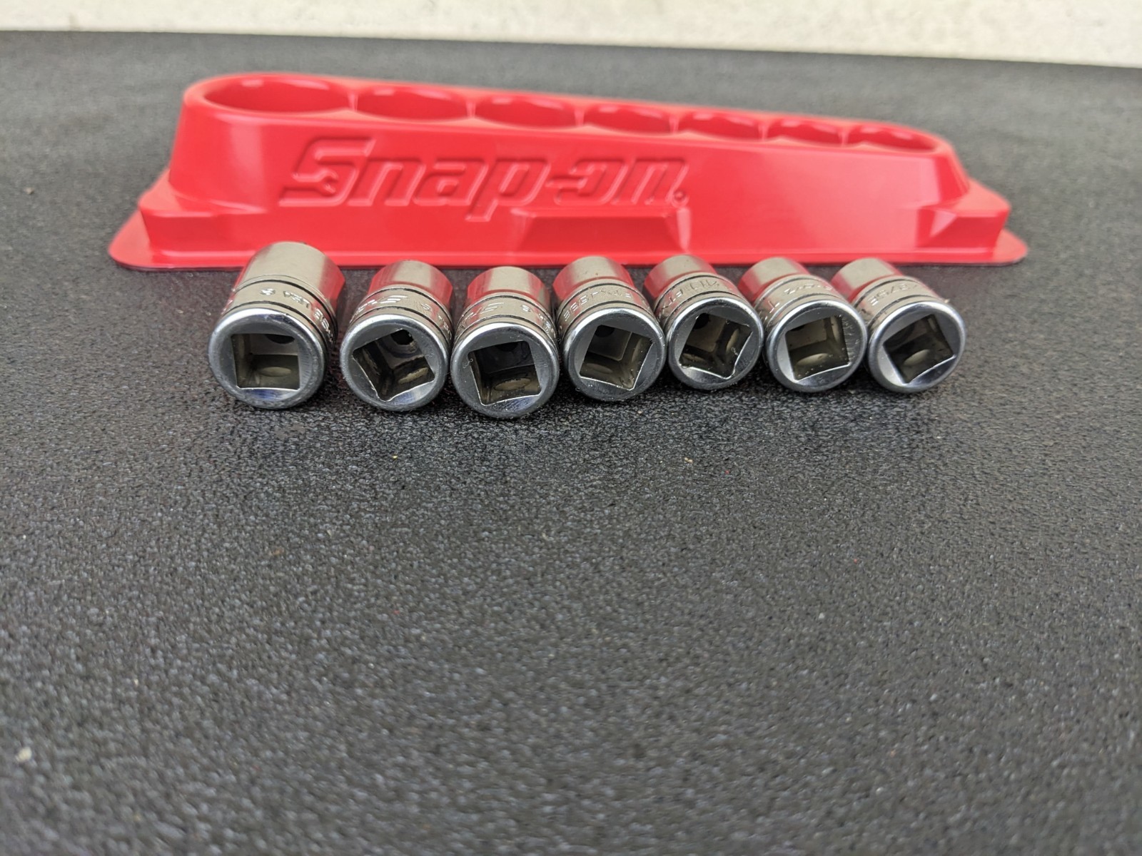 #bp419 Snap On 7pc 3/8″ Drive Stubby Torx Socket Driver Set T27-T55 207EFTXYSE