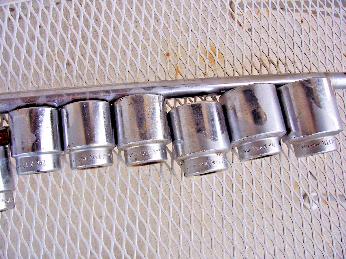 3/4 INCH DRIVE PAR-X SET from SNAP-ON TOOLS!! NICE!! 9 SOCKETS!! 12 PIECES!!