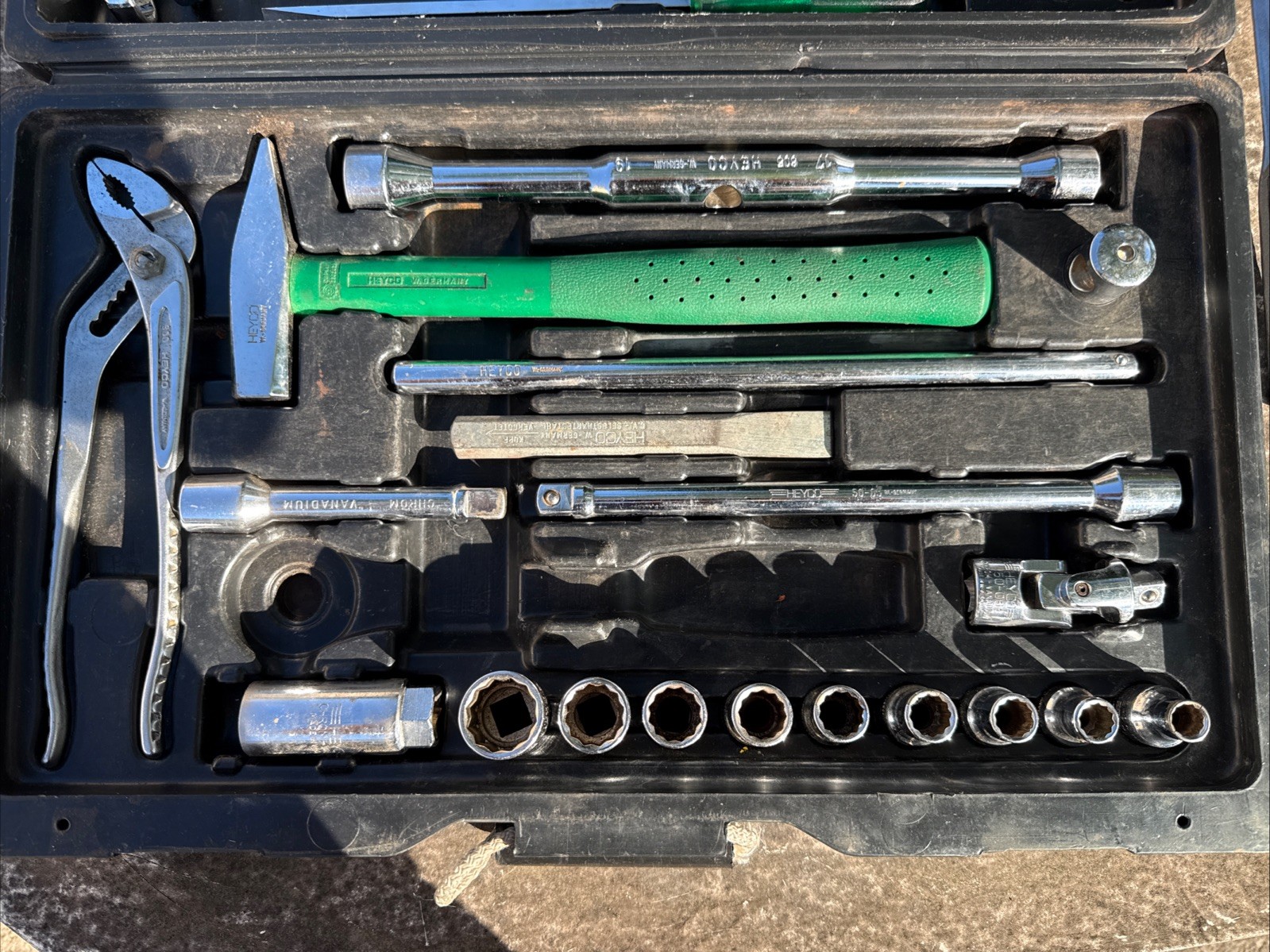 Vintage Heyco Expert Plus 42 Piece Tool Set METRIC (Chrome-Vanadium West Germany