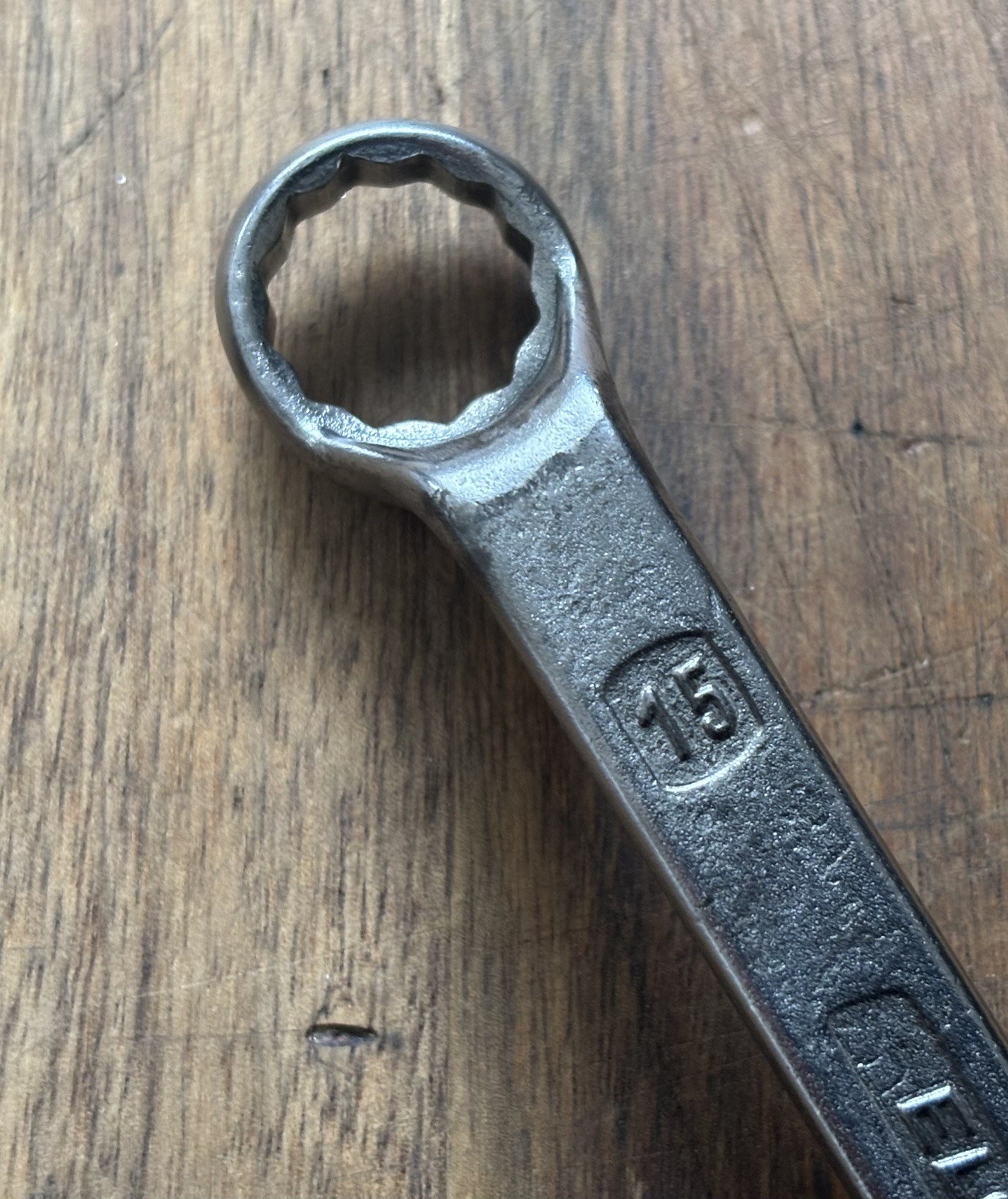 ELORA No112 series- 14mm x 15mm metric size – short reach cranked ring Spanner