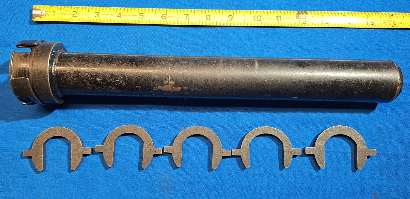 Lisle 45750 Inner Tie Rod Tool with Crowsfeet Fittings SAE & Metric