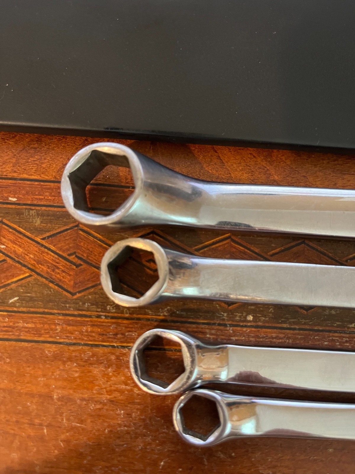 Snap-on XBM10-19S Metric 6 Point Double Box End Offset Wrench Set Super RARE!