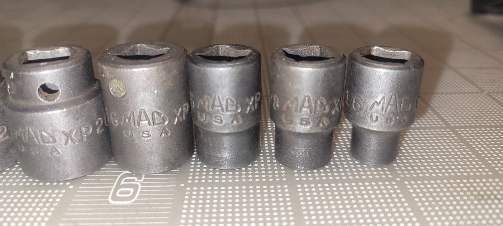 MAC TOOLS XP 6 Point IMPACT SOCKET 3/8″ DRIVE 3/4 11/16 5/8 9/16 7/16 3/8 5/16