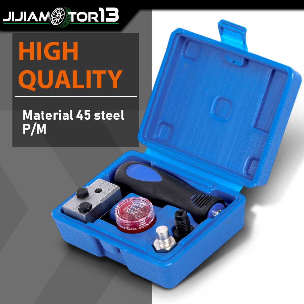 Universal Handheld Car Brake Line Flaring Tool Kit 3/16» Single Flare + Storage