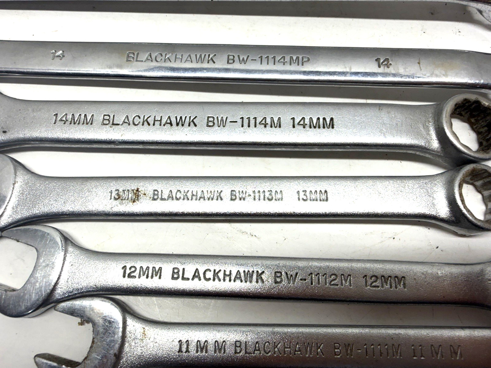 BlackHawk USA 14-Piece Metric Combination Wrench Set 10-19 +30MM and duplicates