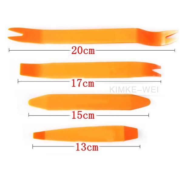 4PCS Car Door Plastic Trim Panel Dash Stereo Radio Installer Removal Pry Tools