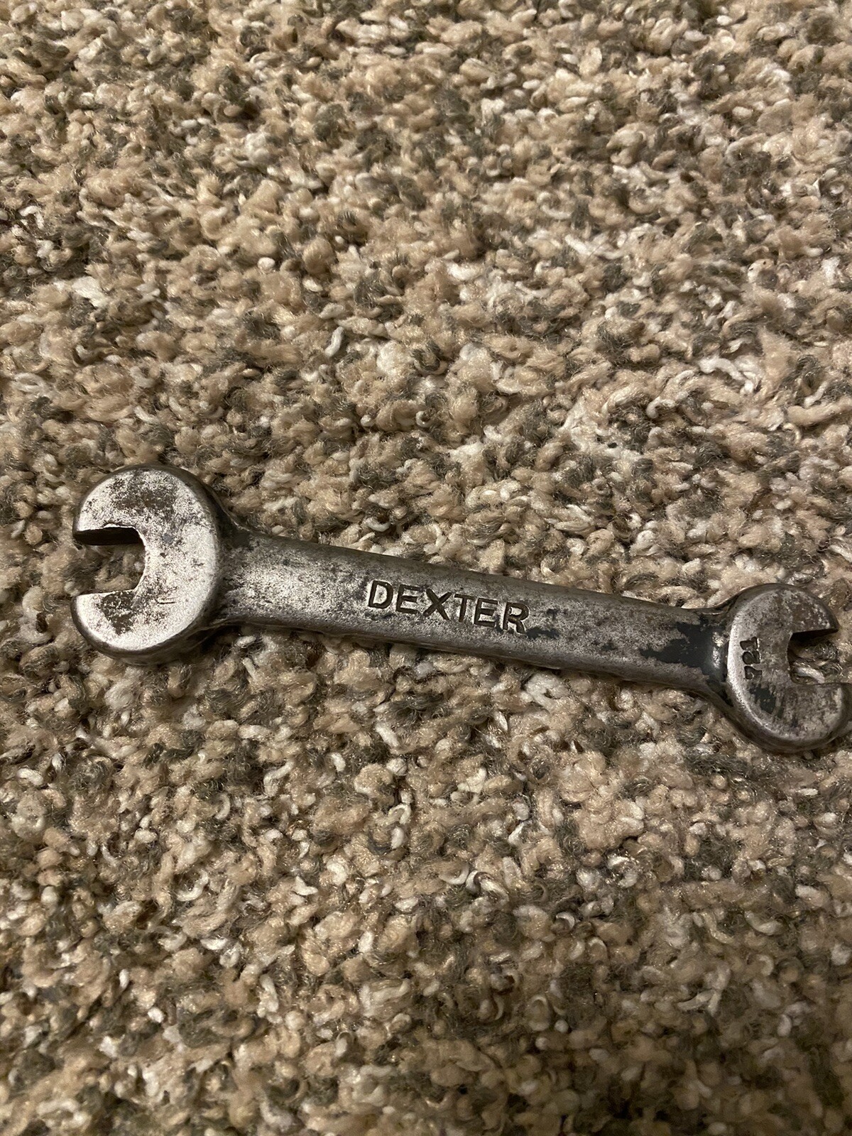 Vintage Tool J H Willams Dexter Open End Wrench 721 5/16” X 1/4”