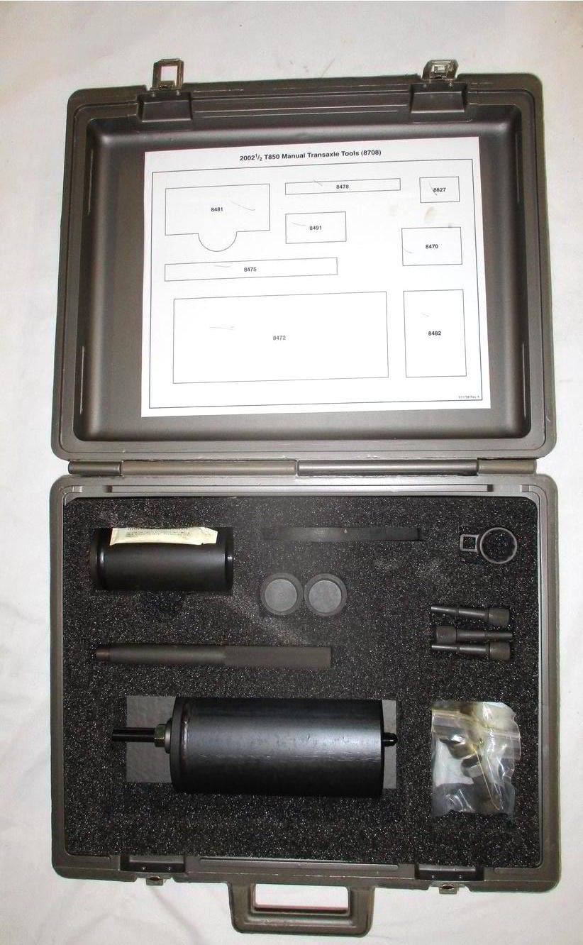 Miller Special Tools 8708 2002 ½ T850 Manual Transaxle Tools BOTH Boxes SRT-4