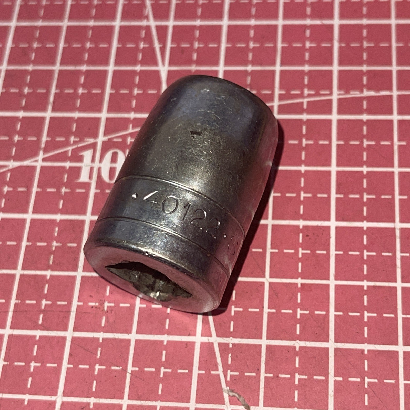S-K USA 40122 11/16 In SAE 1/2” Drive 12 point socket Vintage SK 11/16” 1/2