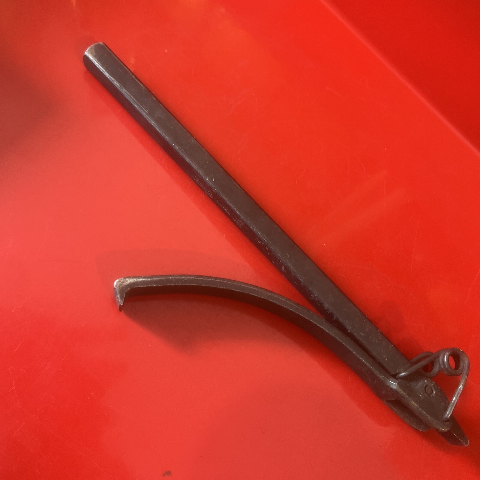 Vintage Snap-On A-144 Flywheel Clutch Turning Turner Wrench Chrome USA TT546