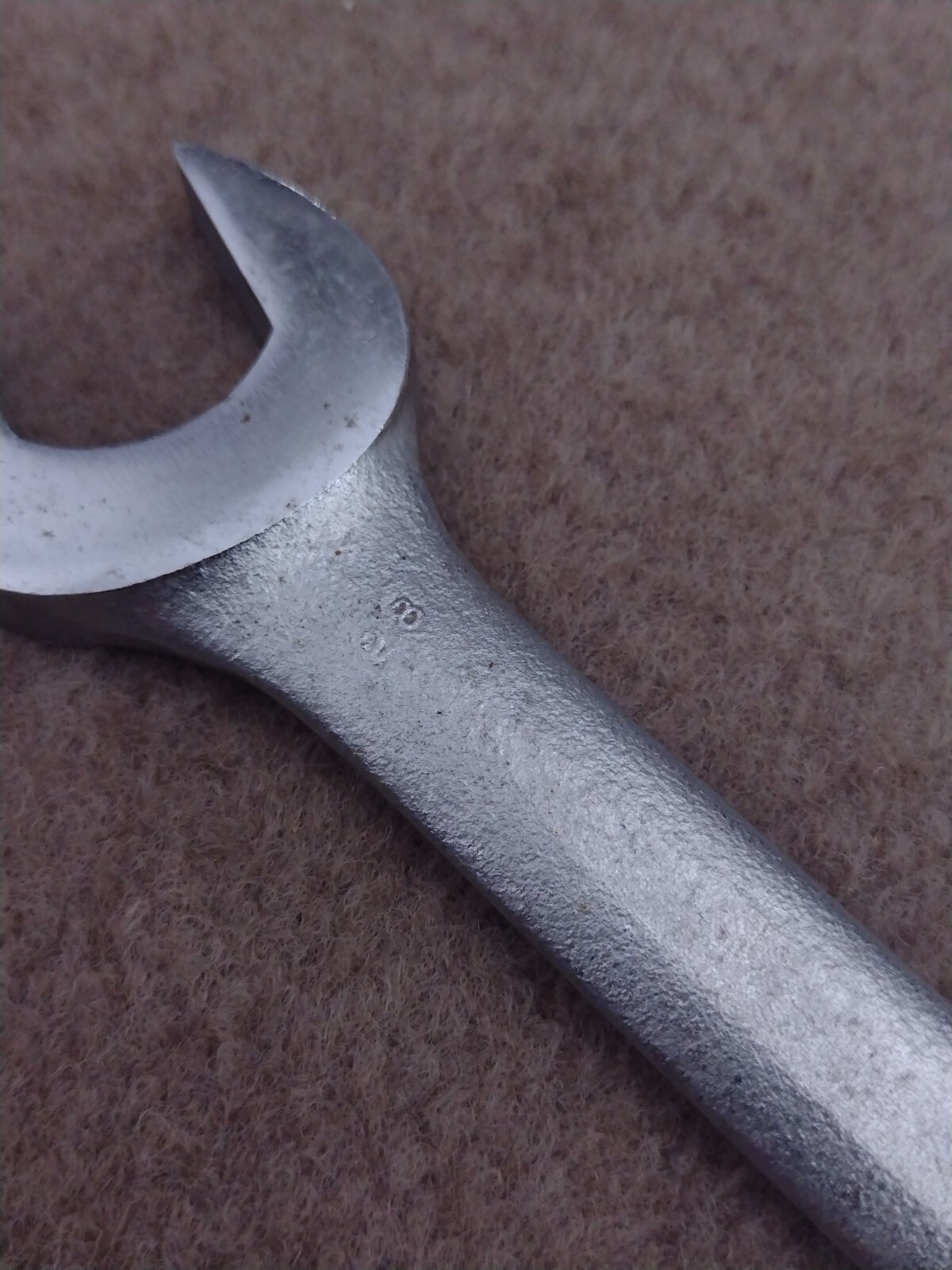 Vintage USA ProAmerica 7/8″ x 15/16″ Double Open End Wrench Chrome SAE Standard
