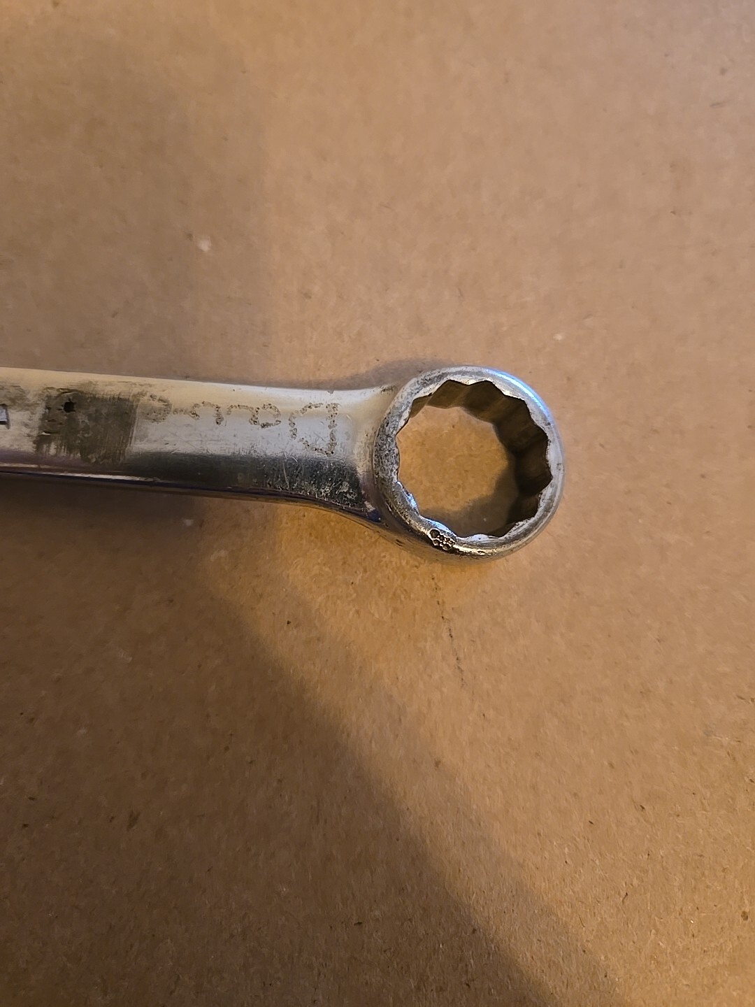 Snap On 9/16″ 12PT Short Chrome Combination Wrench Ugly OEX-180