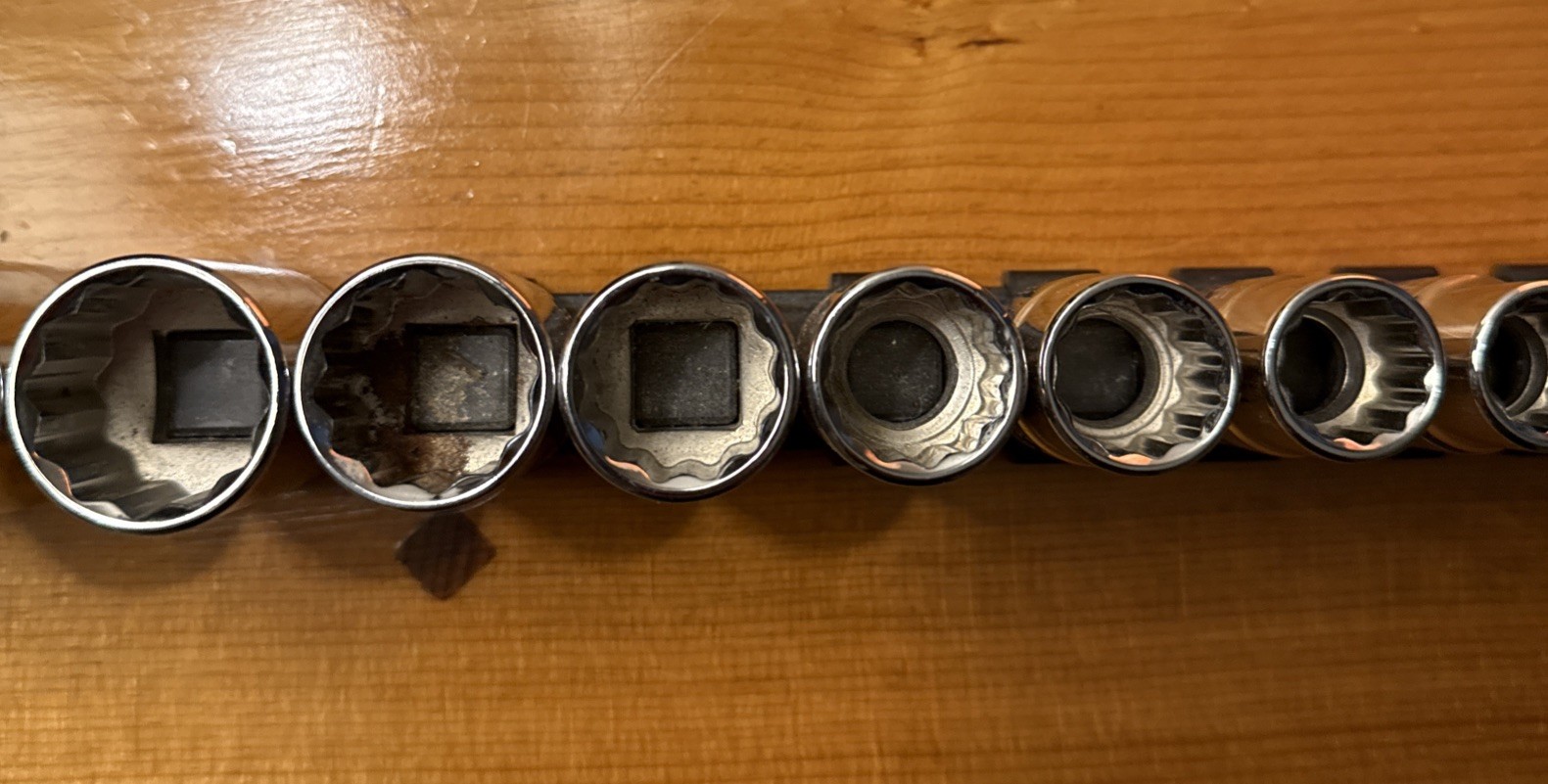 Craftsman 1/2 in Drive SAE 12-Point Socket Set, (11-Pcs) CMMT12046