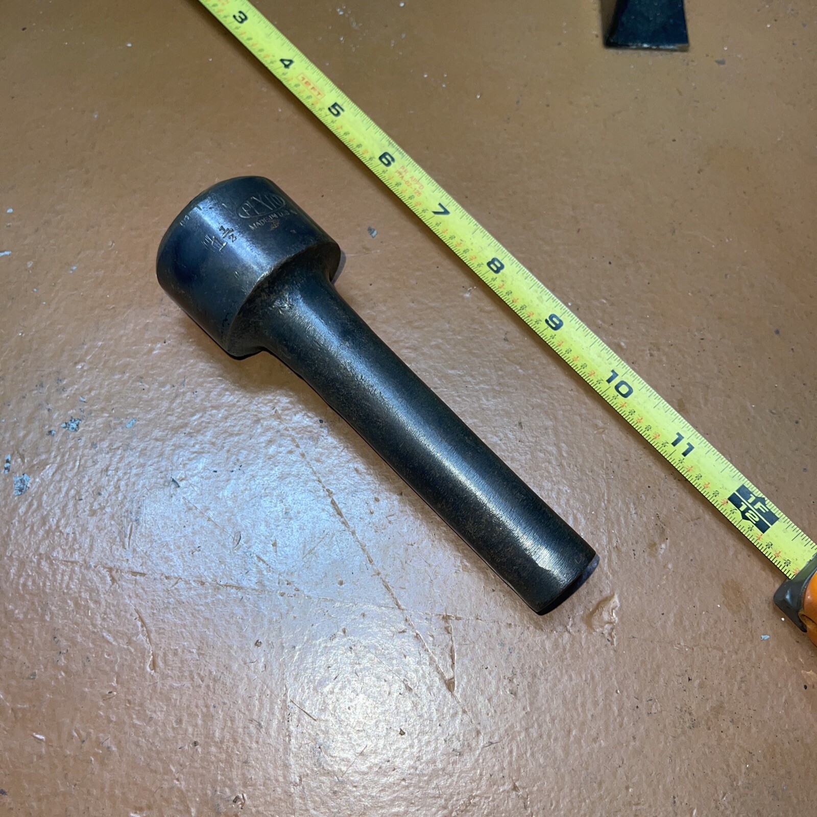Vintage Pexto USA 1-1/2 Steel Worker Rivet Forming Tool Metal Work ???