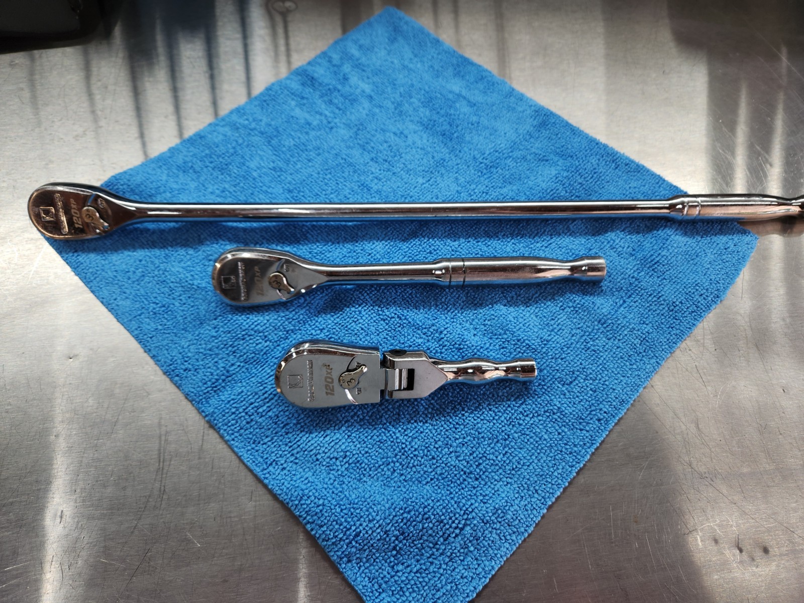 Gearwrench 120xp Ratchet Set 1/4″ 3/8″ 1/2″ lot of 6 81269 81211P 81212P 81304P