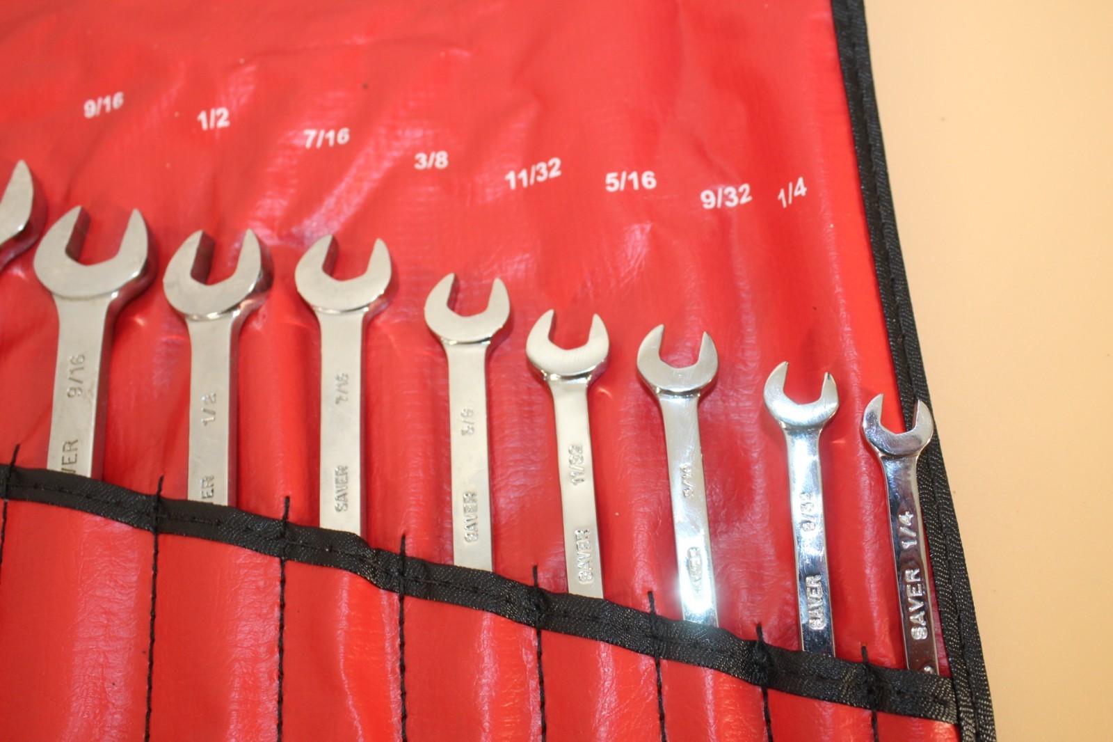 Mac Tools SCL15K2KS 15 Piece SAE Knuckle Saver End Wrench Set, 1/4″ thru 1″