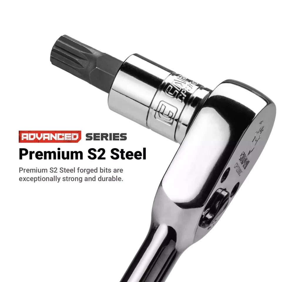 30056 Xzn 18mm Triple Square Bit Socket With Tamper Proof 1/2inch Drive