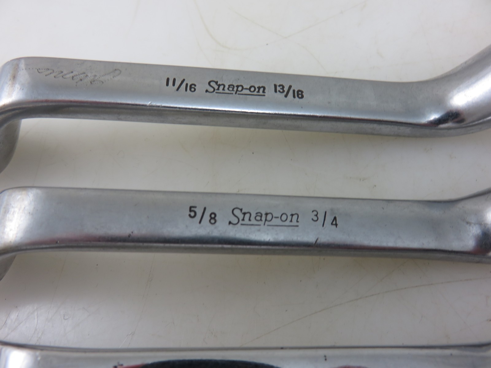 Snap-On XSO SHORT 60° Offset Box End Wrench 7pc Set 5/16″-13/16″ Vintage