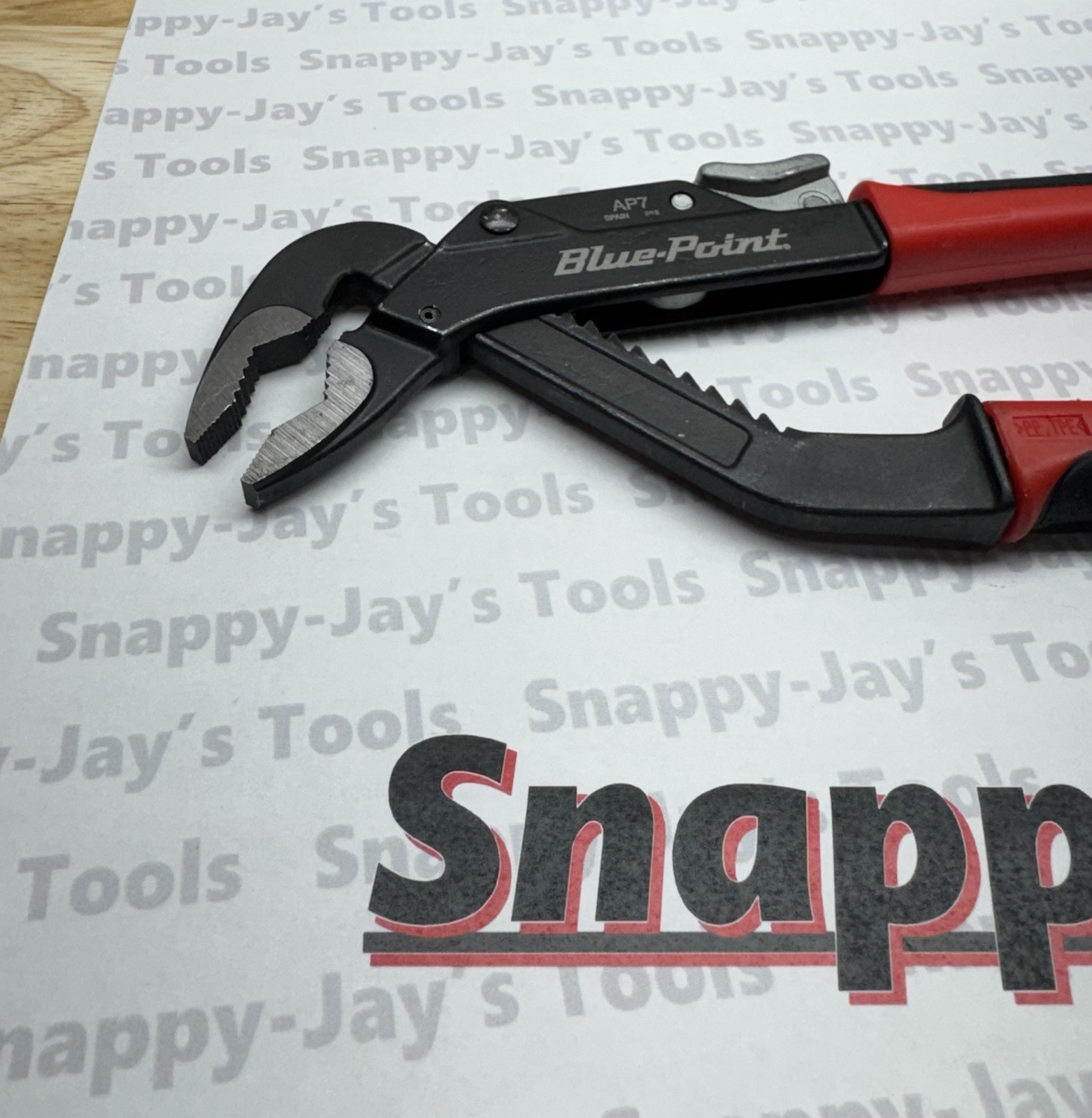 Blue-Point Tools By Snap-on 7” RED Adjustable Joint Pliers AP7