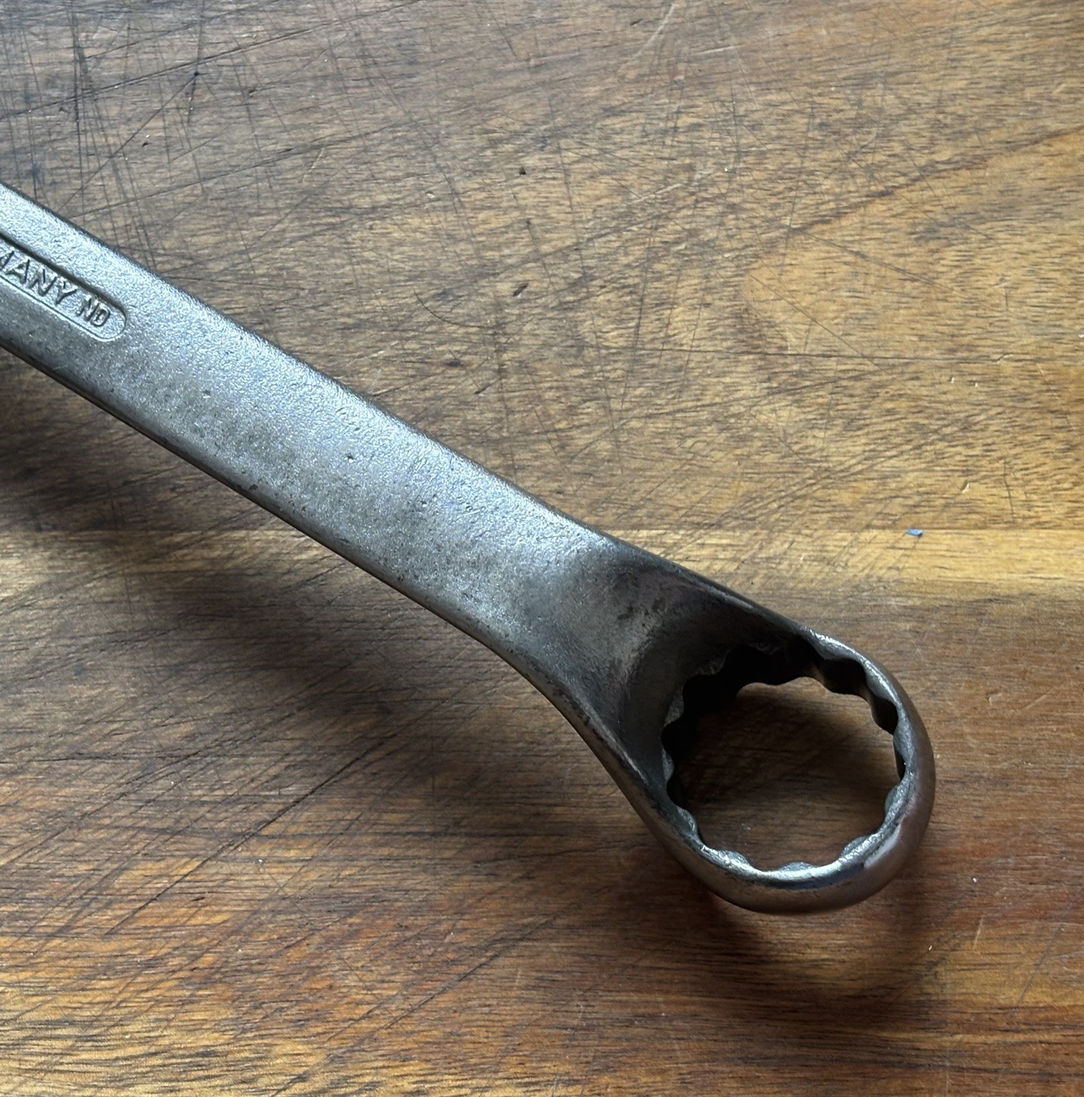 GEDORE No1B – 27mm metric – Cranked Combination Spanner . High Quality German