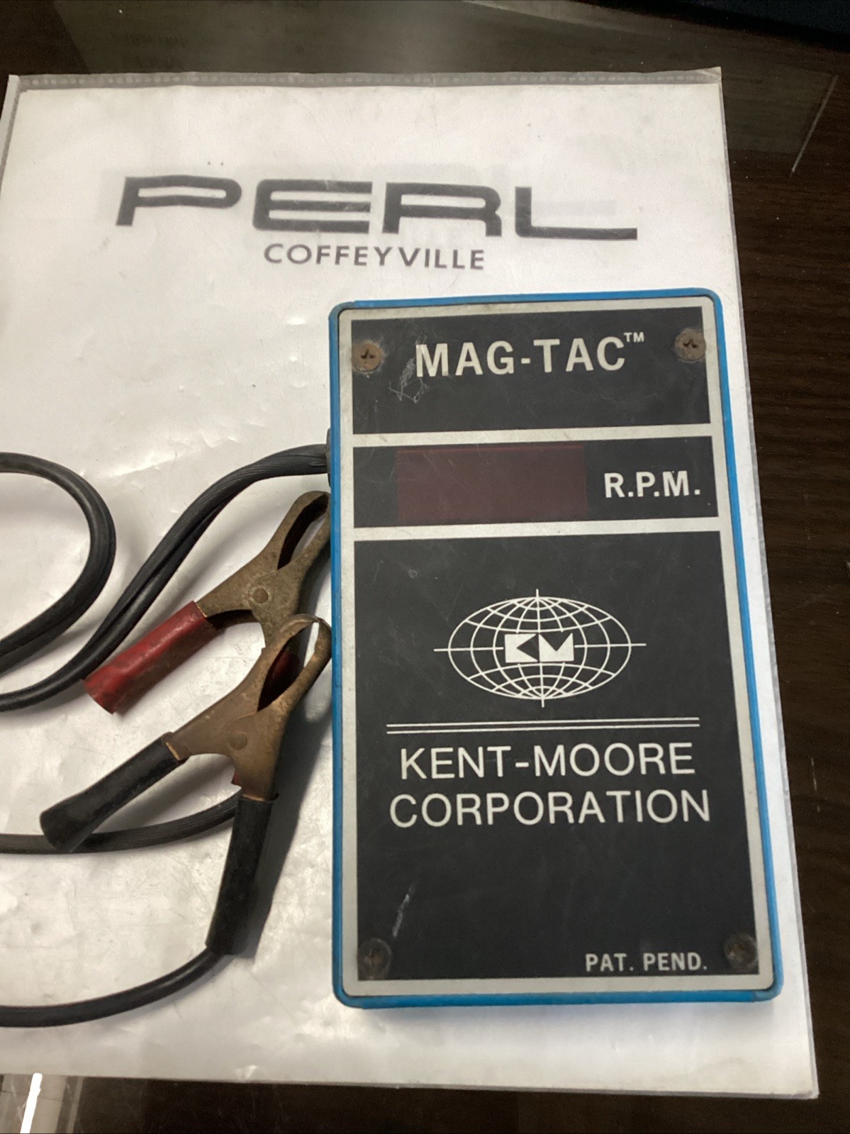 J-26925 Kent Moore Mag-Tac Tool Magnetic Tachometer 9.5-14 Volts 475-3600 RPM