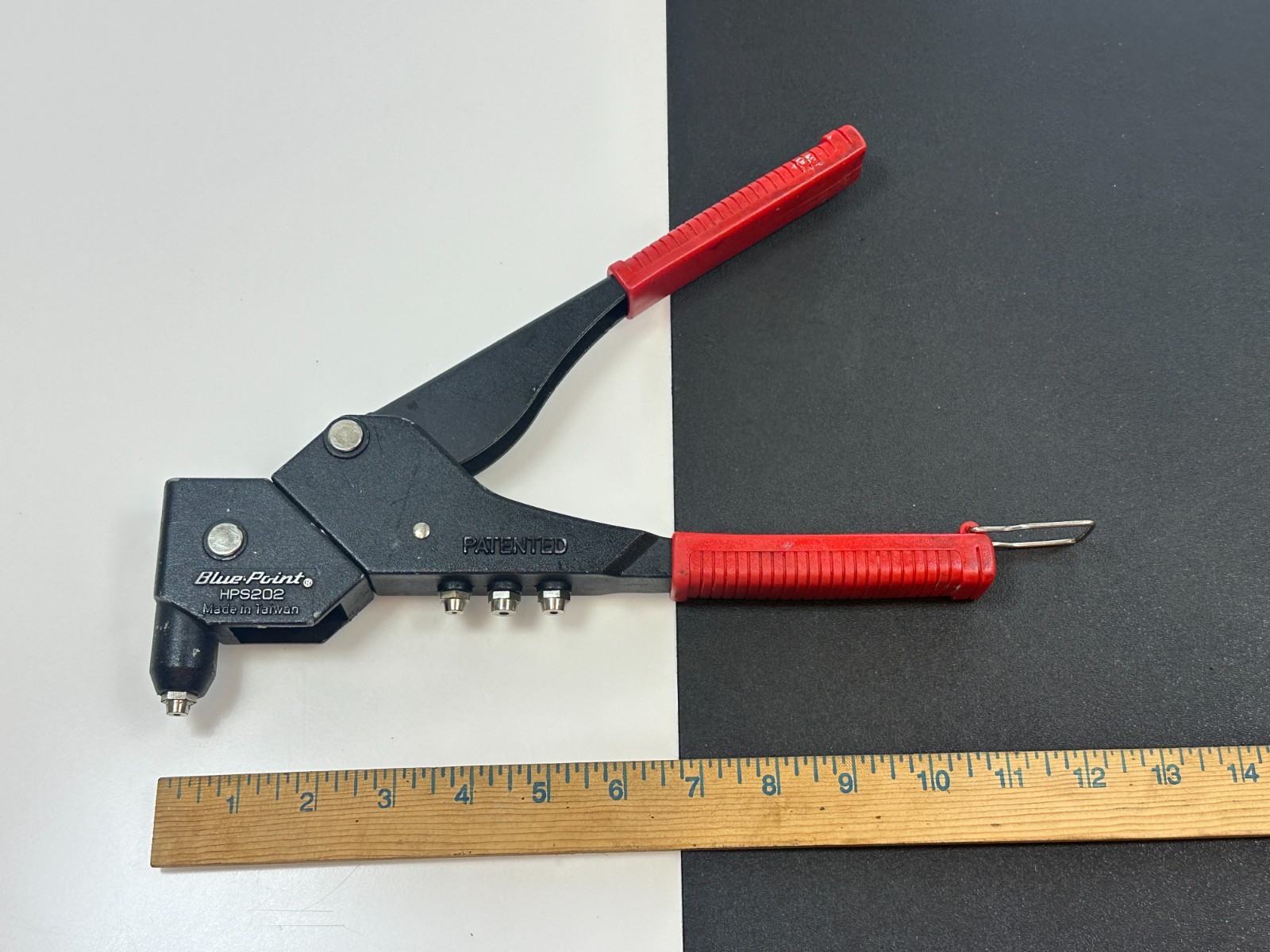 Blue Point Tools Rivet Gun Rotating Swivel Head HPS202 Red Grip