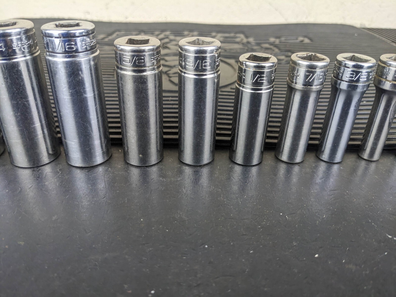 #bg225 Snap on Tools 211SFSY 3/8″ Drive Deep Chrome Socket Set Socket Set