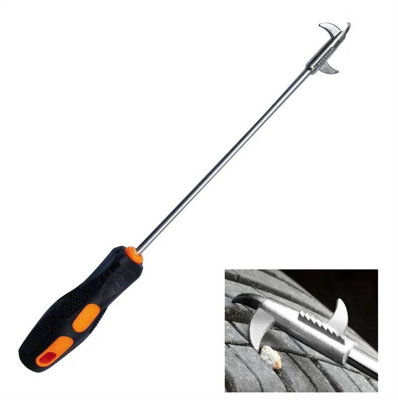 1PC Car Tire Cleaning Hook – Stone Remover Gap Tool Auto Wheel Repair Pick – NEW