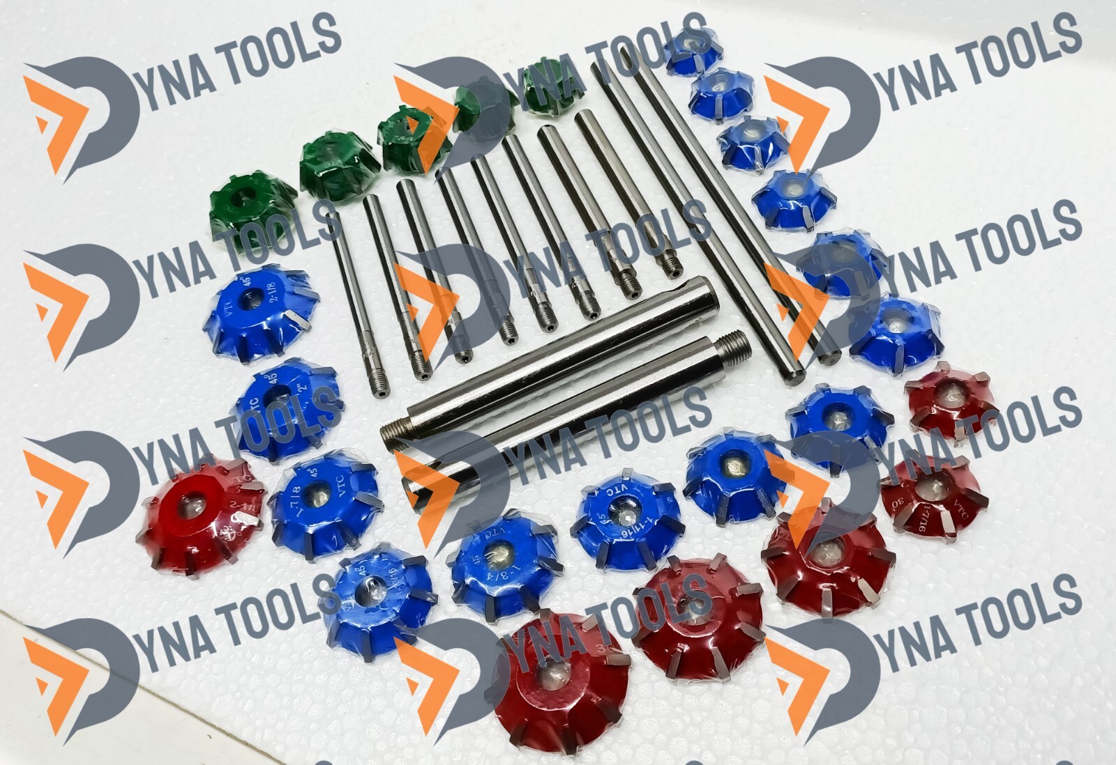New Motorcycles 3 angle Valve Job Seat Cutter Set Carbide Tipped Best Quality