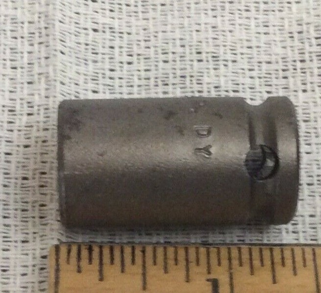 VINTAGE APEX DAYTON 0 DY Square Drive Bit-Holder USED USA GOVT SURPLUS