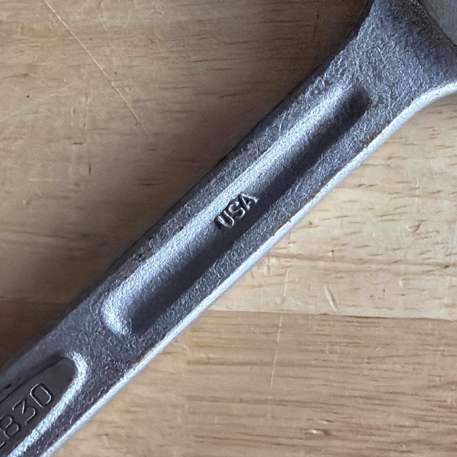 Bonney Tools 7/8″ x 15/16″ Double Open End Wrench E2830 Vintage Made in USA