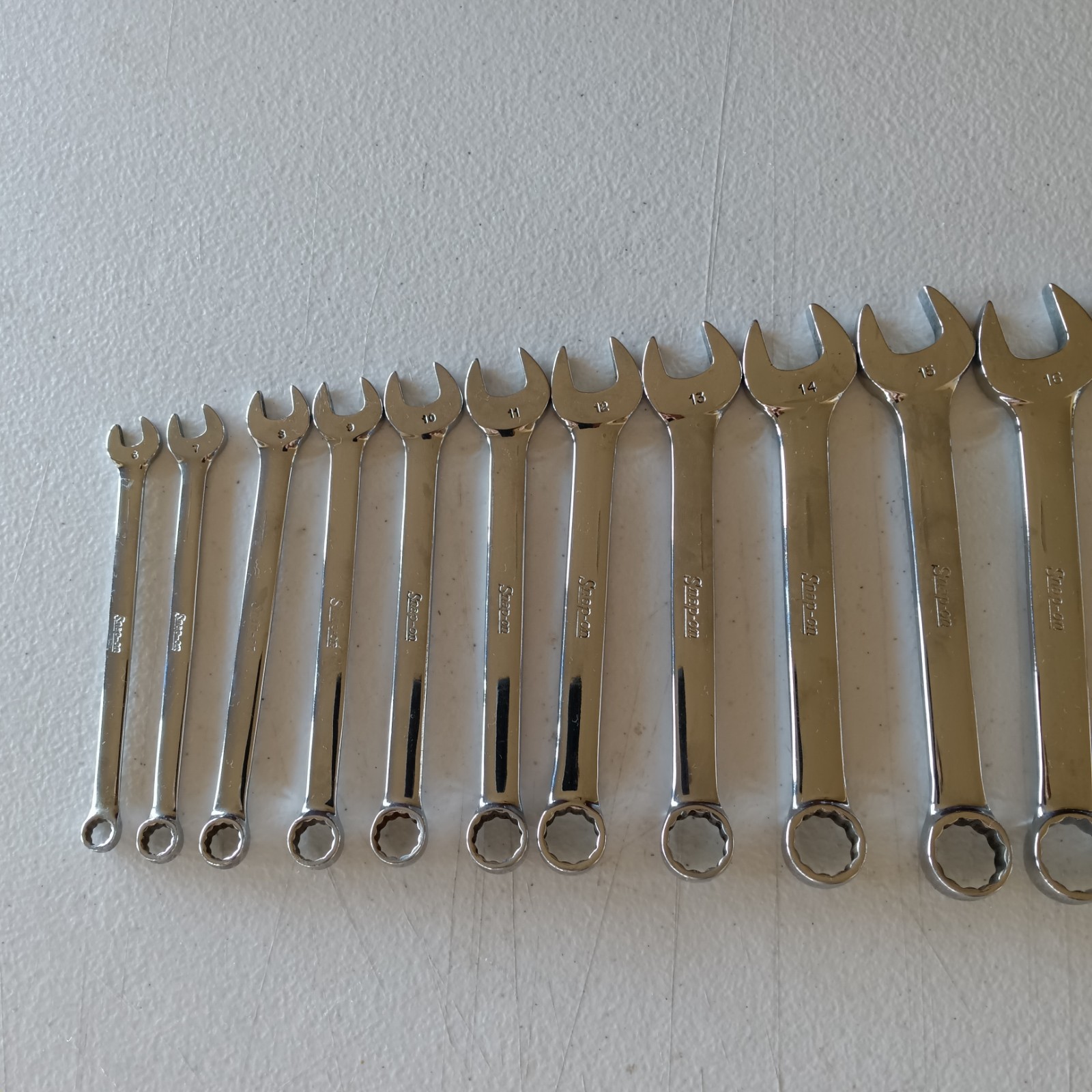 Snap On Tools OEXM Wrench Set 6mm – 24mm Metric Combination 12PT – 19 piece