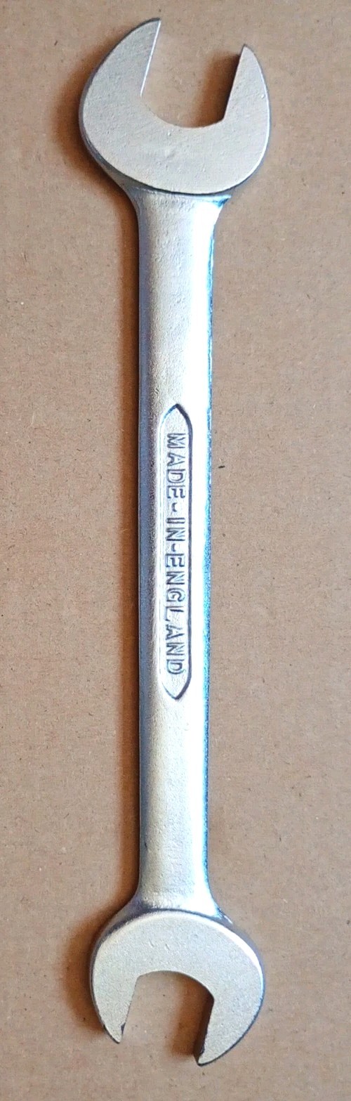 Bedford Vanadium Open Ended Spanners x 8 • Metric Sizes: 6/7mm – 10mm to 22mm