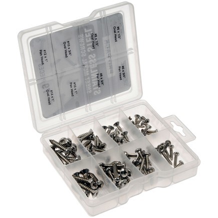 Dorman 799-510D Pro Pack Sheet Metal Screws Stainless Steel 79 Pieces