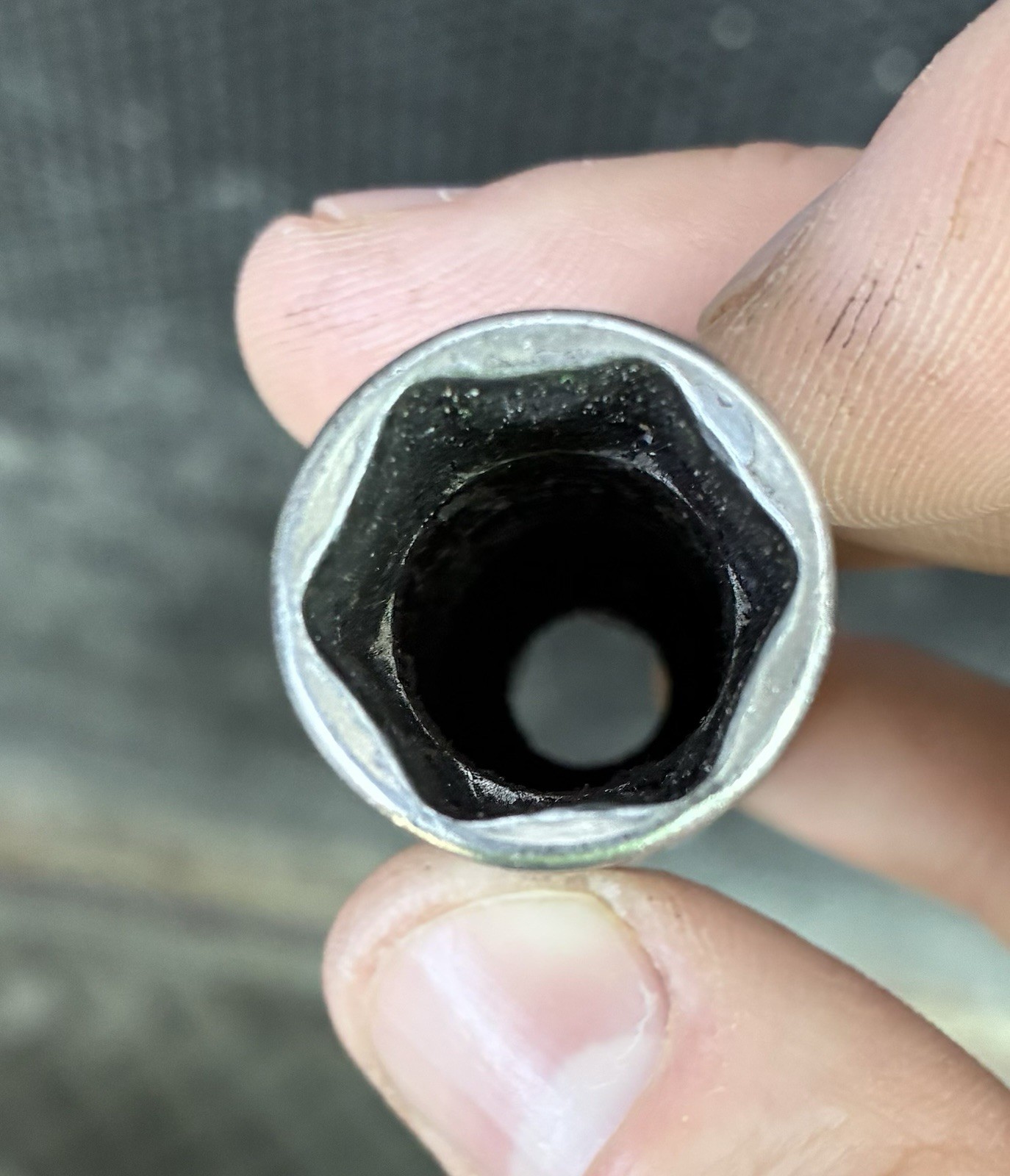 Snap On Underline Logo SFSM15 15mm Metric Deep Socket 3/8″ Drive 6 Point USA