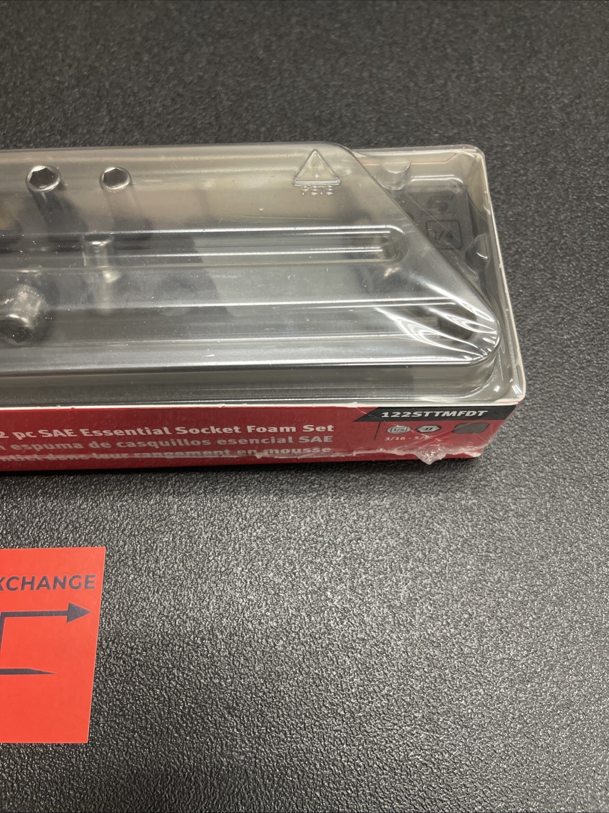 New Snap-on 22pc 1/4″ dr. SAE Shallow & Deep Socket Set Dark Titanium 122STTMFDT