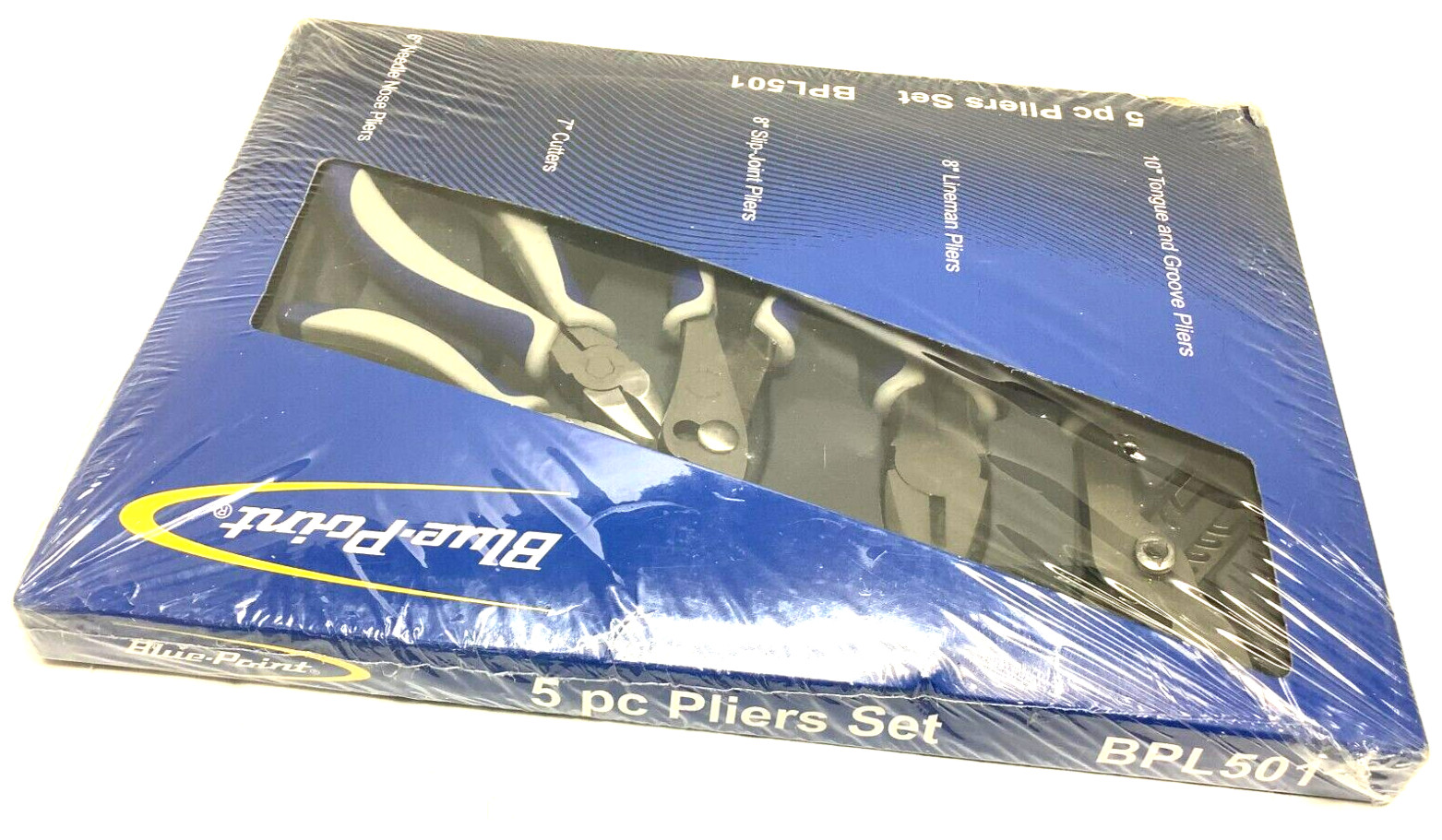 NEW Blue-Point Tools – As Sold By Snap On BPL501 5-piece Pliers & Cutters Set