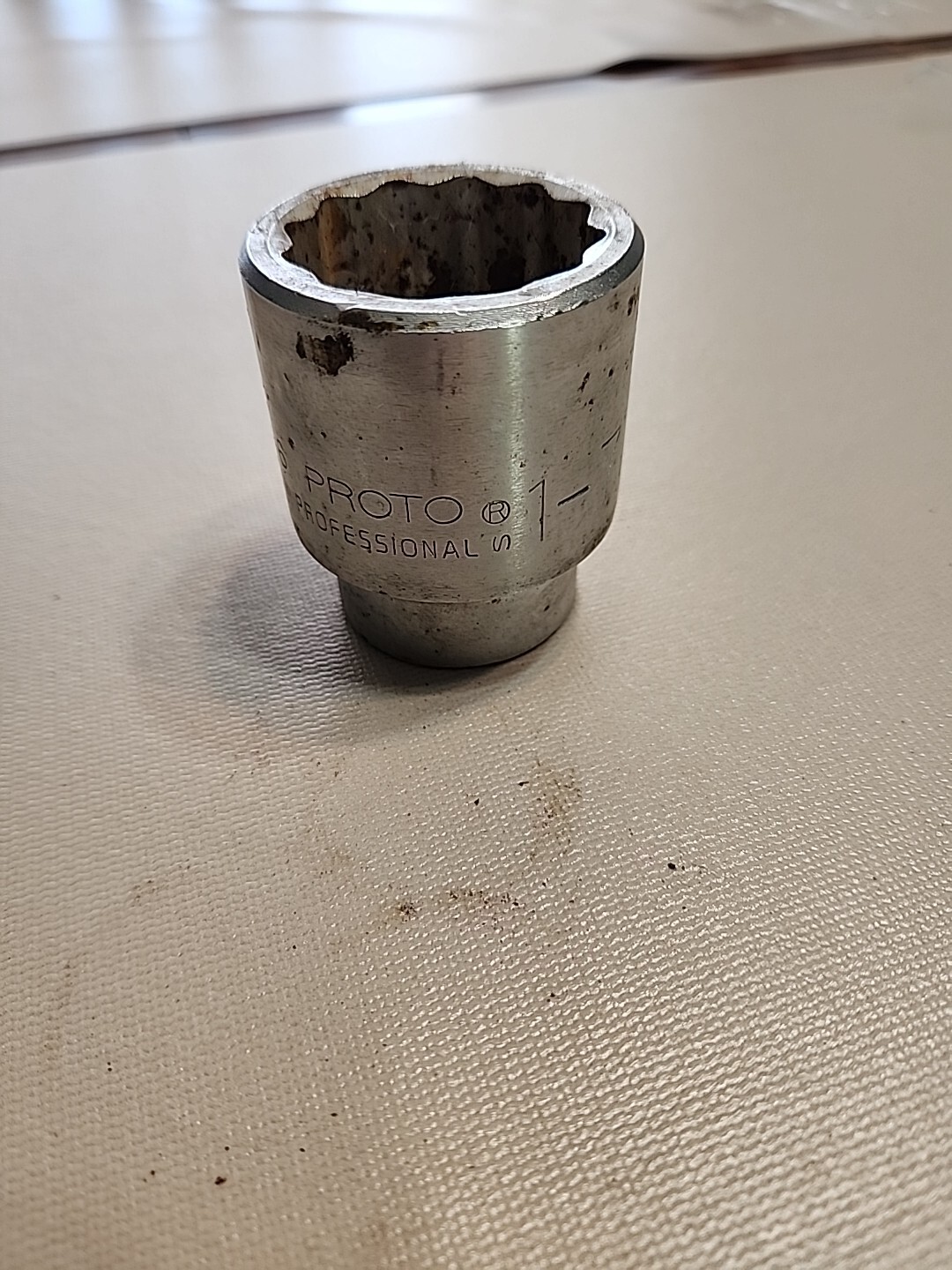 Proto Tools Professional Chrome Socket 5546 1-7/16” 3/4″ Drive 12 Point