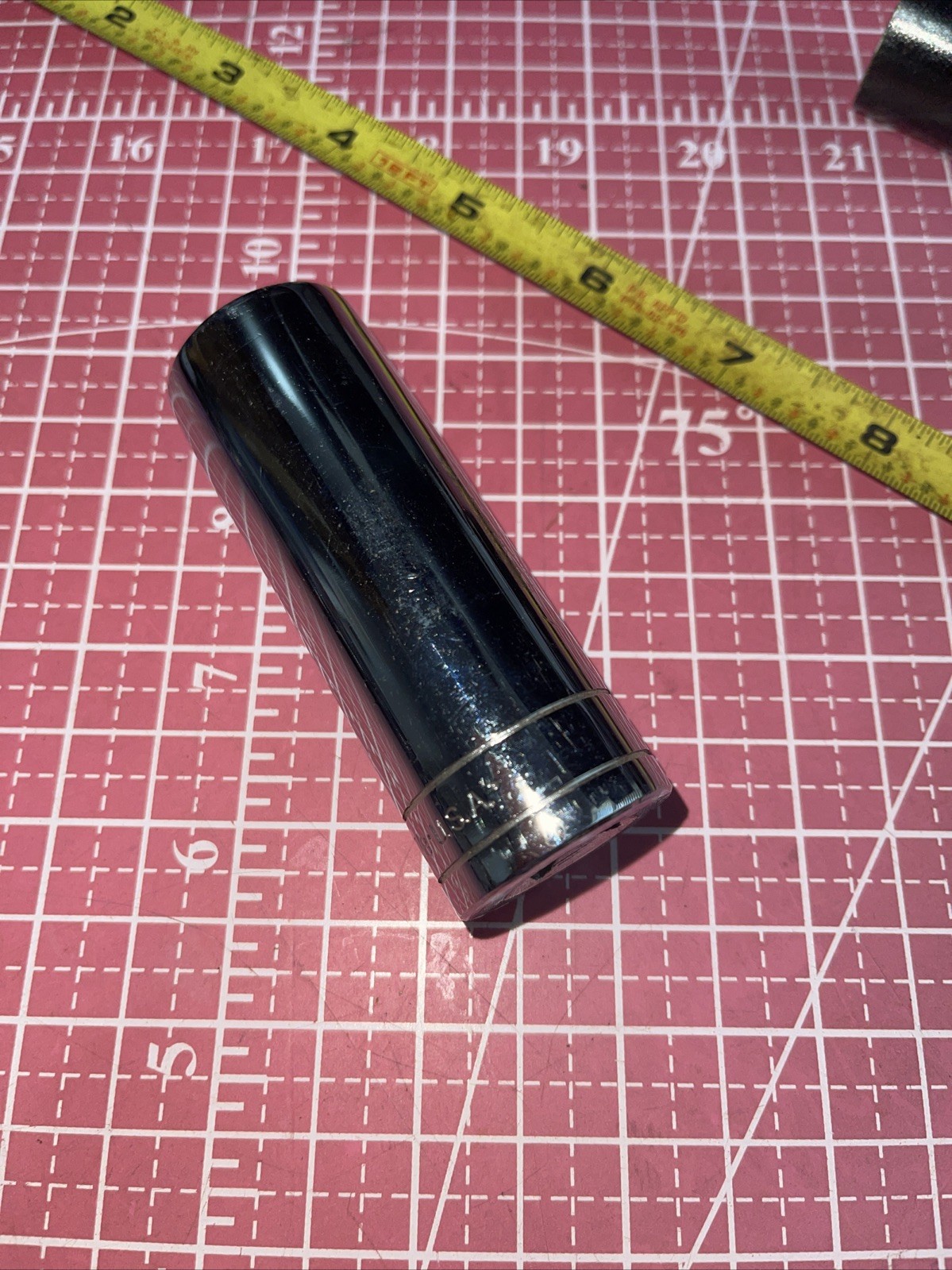 NOS S-K USA 40828 7/8 In SAE 1/2” Drive Deep 12 Point Socket Vintage SK 1/2 7/8