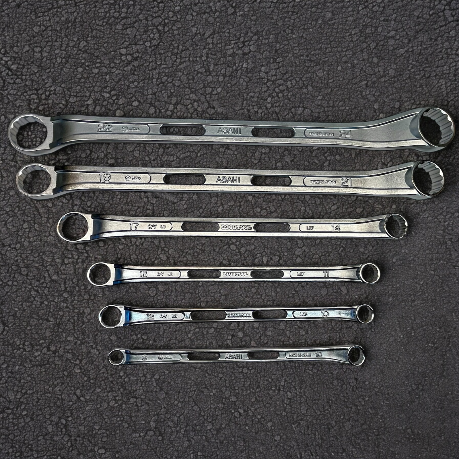 ASAHI ULTRA LIGHT OFFSET WRENCH LIGHTOOL LOF8x10 – LOF22x24