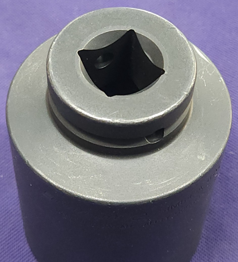 Snap-on Tools SIM642A 3/4″ Drive 6-Point SAE 2″ Deep Impact Socket USA