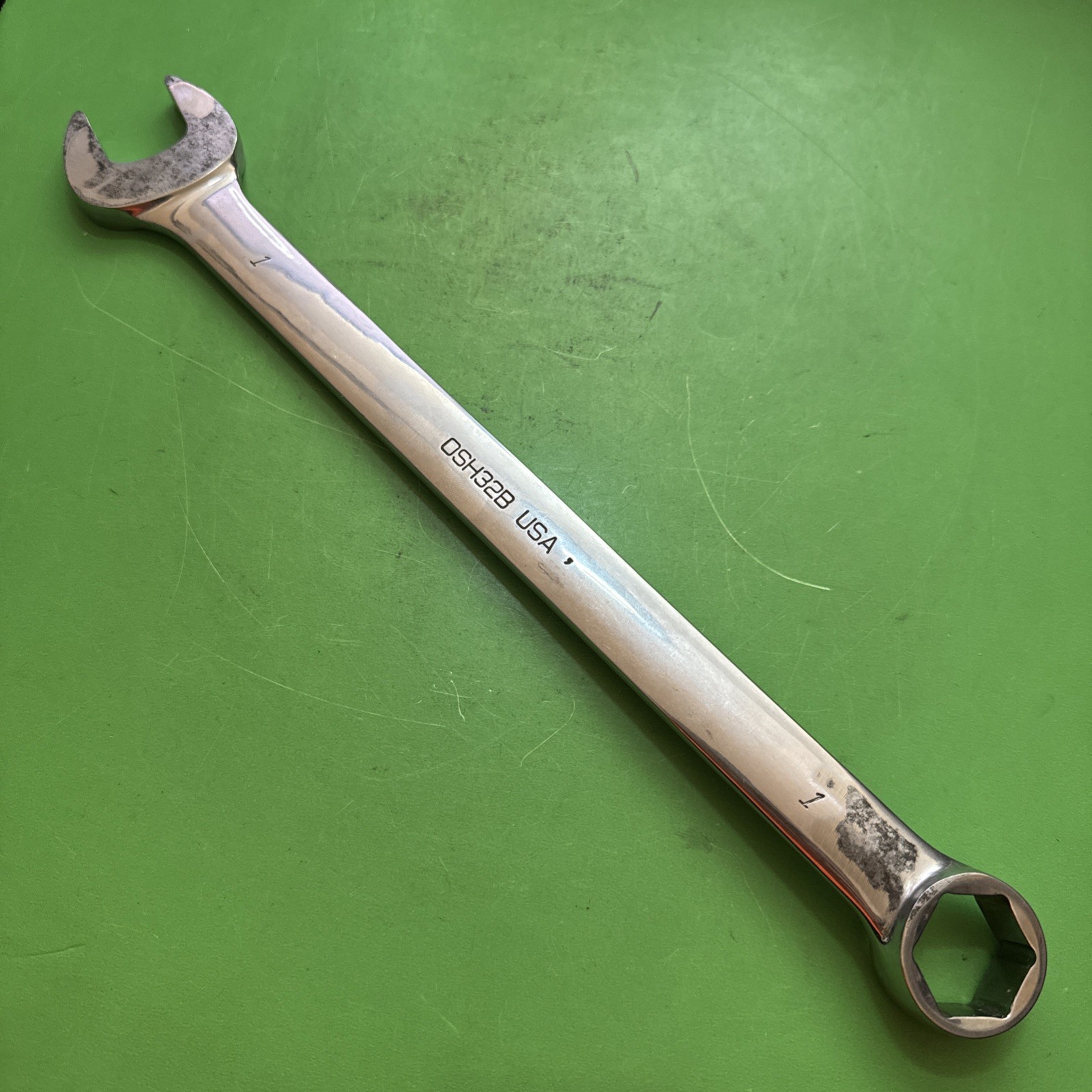 Snap-On Professional Tools USA 6 Point SAE Size 1″ Combination Wrench MPN OSH32B