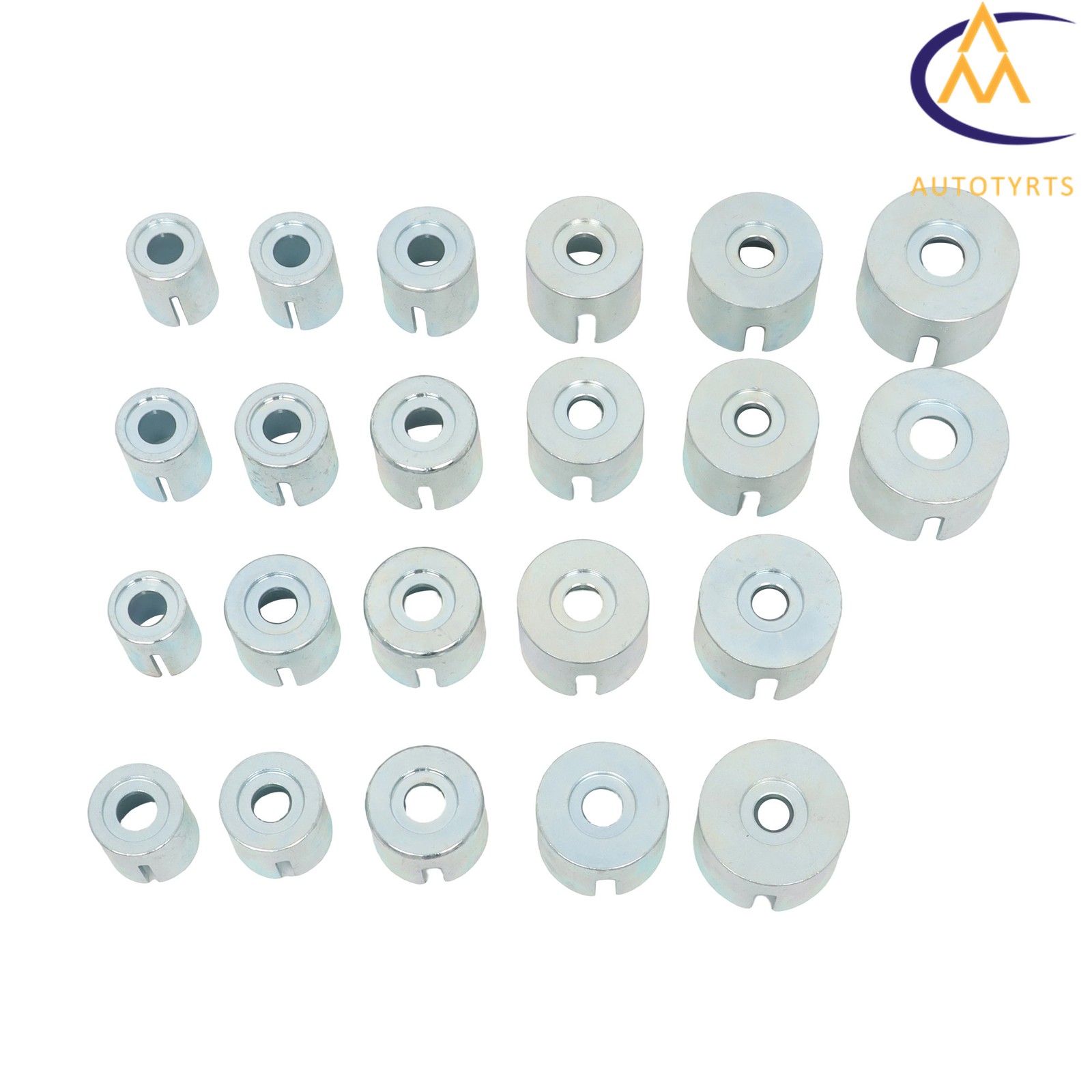 27PCS Universal Bush Bearing Removal Insertion Tool Press and Pull Sleeve Kit