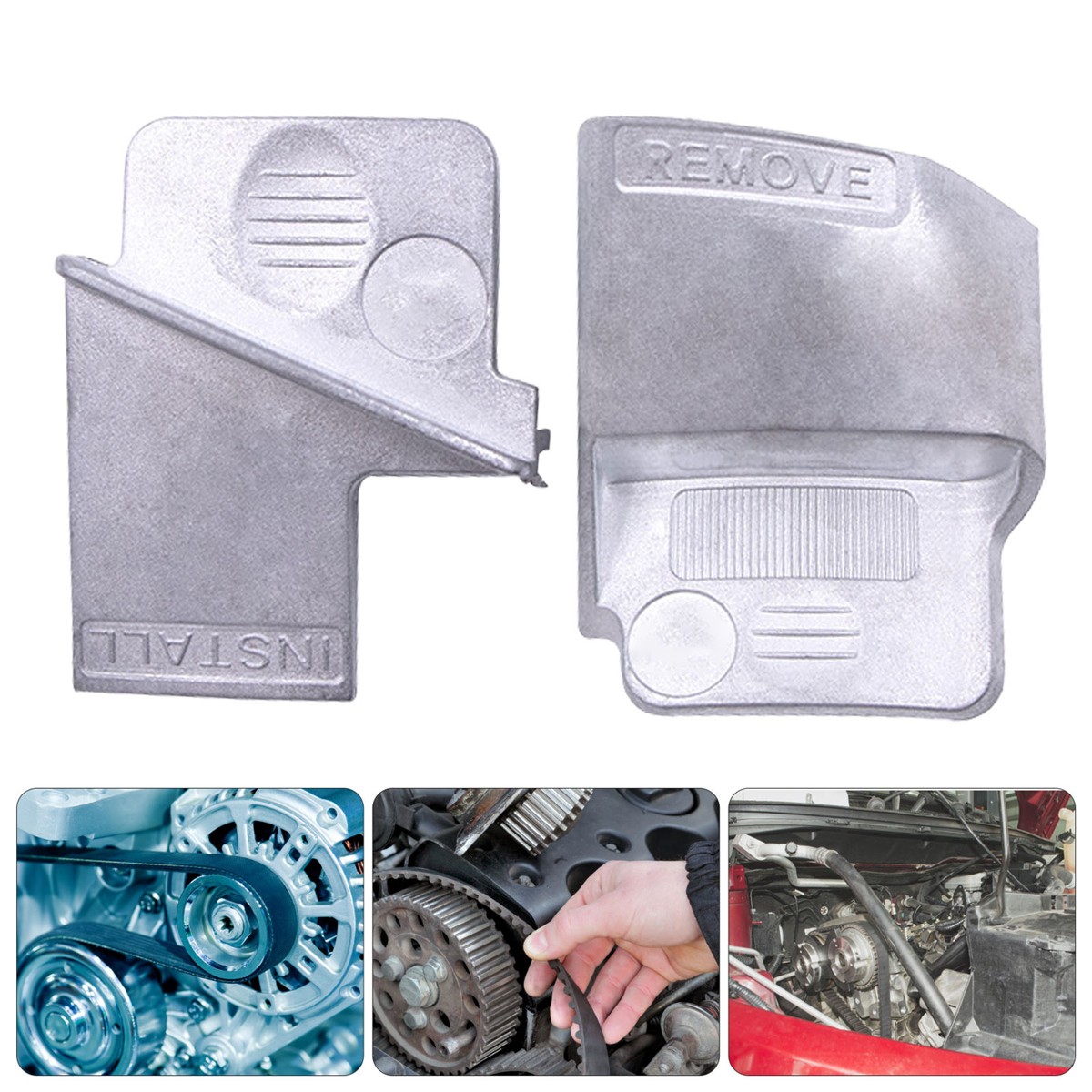 Efficient Serpentine Stretch Belt Mate Kit Removal Tool Metal for Cars & Trucks