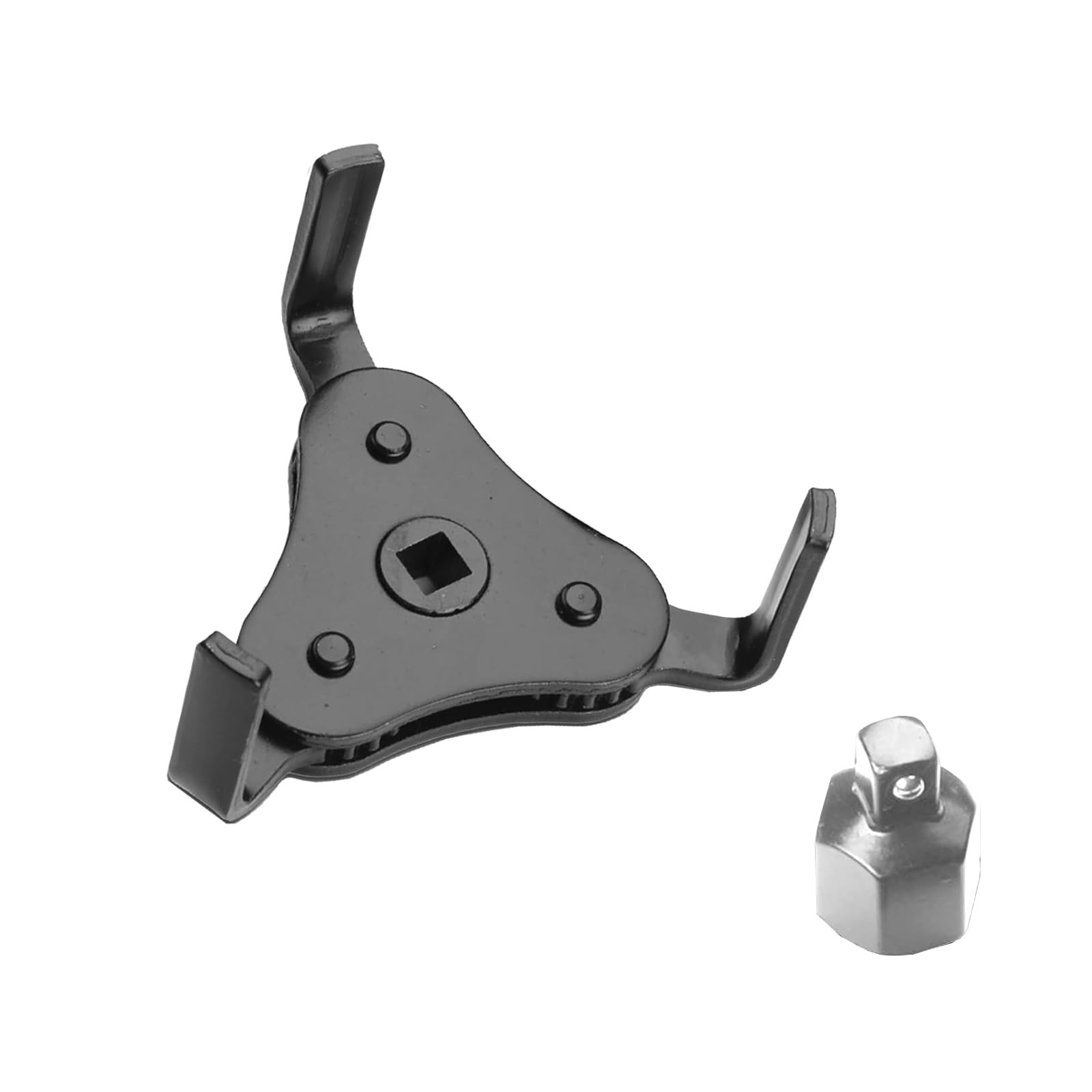 1 PCS 3Jaw Car Oil Filter Wrench 1/2 Inch Drive Heavy Duty Adjustable