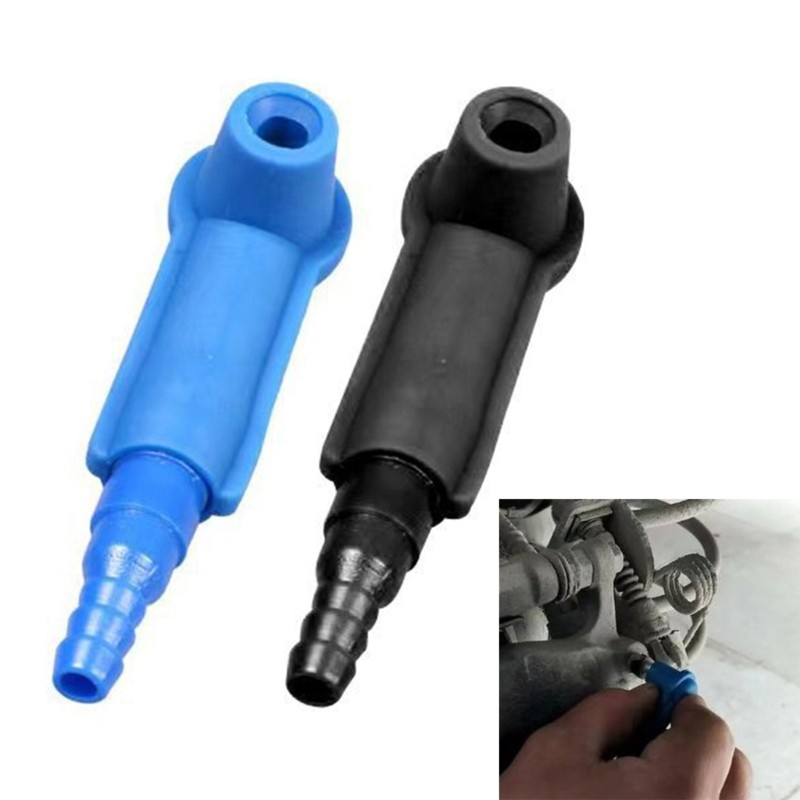 5Pcs Car Brake Fluid Bleeder Kit Universal Exchange Adapter For Easy Operation