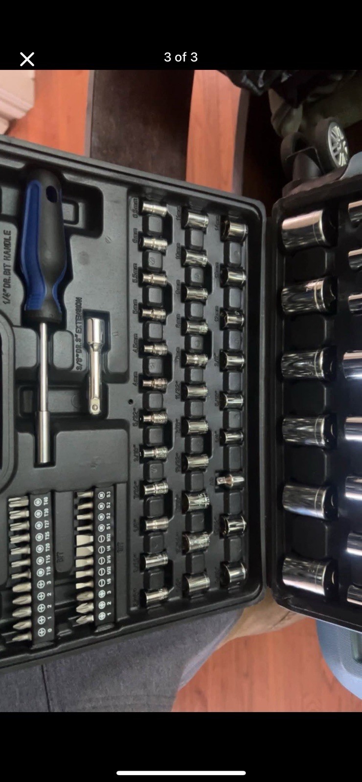 107 Pc Socket Set SAE & Metric